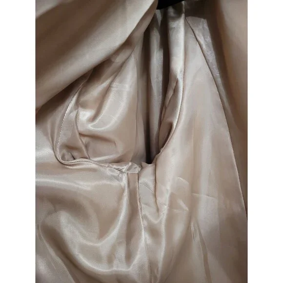 Lauren Ralph Lauren Wool Blend Double Breasted Peacoat Camel Women’s 12 - Picture 8 of 13